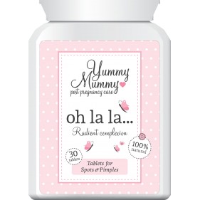 Yummy Mummy Oh La La Tablets For Spots and Pimples 
