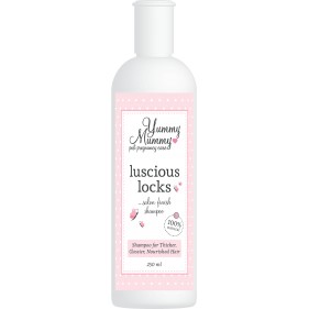 Yummy Mummy Luscious Locks Shampoo for Thicker Glossier Hair 